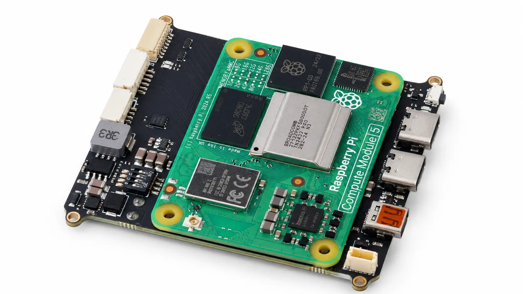 CM5 UAV carrier board for Raspberry Pi Compute Module 5