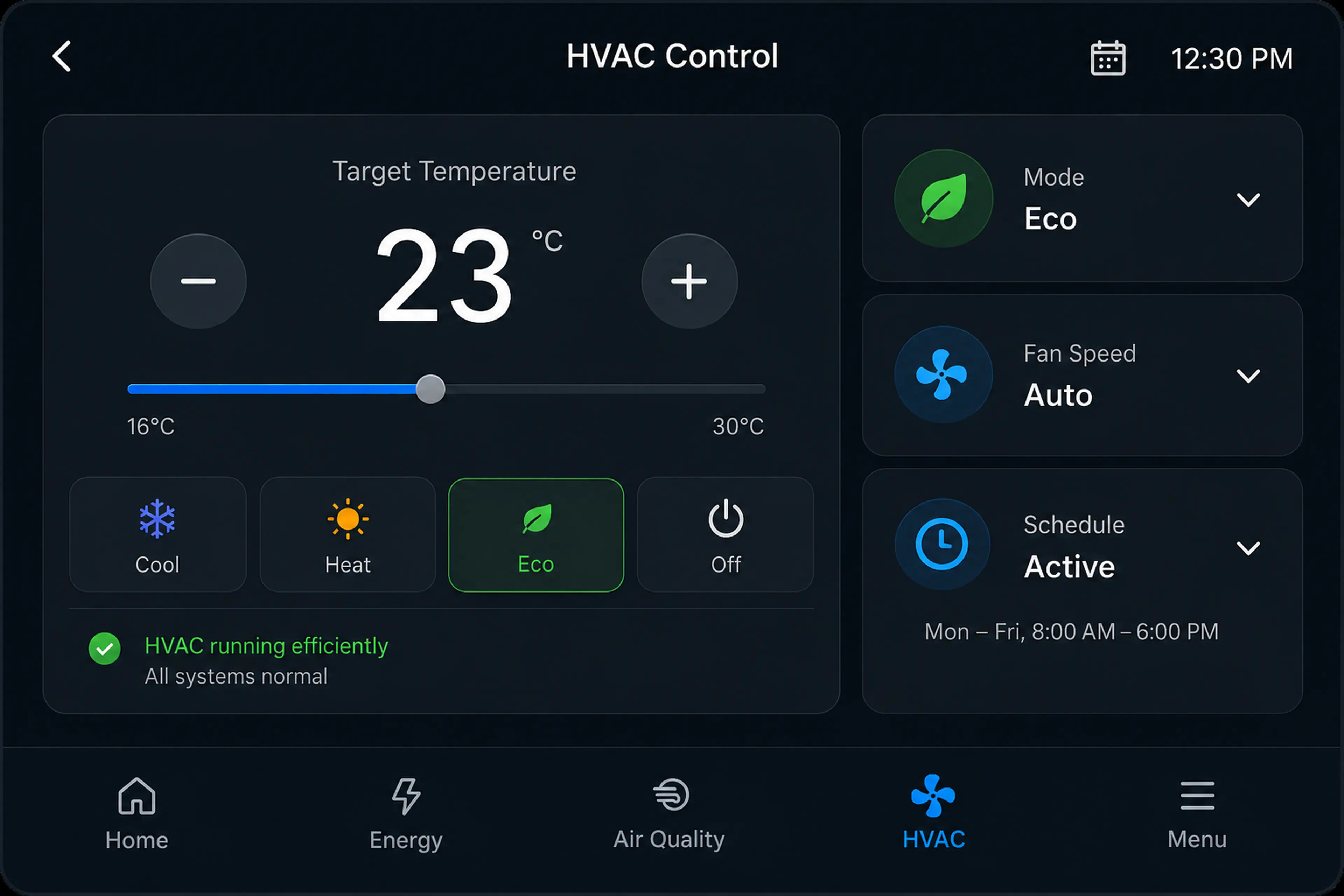 NexaGrid Panel Smart Building IoT Interface